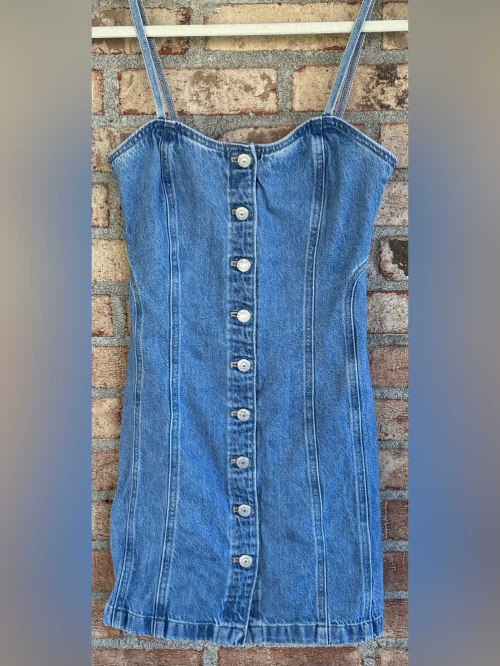Levi’s Malene Denim Dress XL adjustable straps